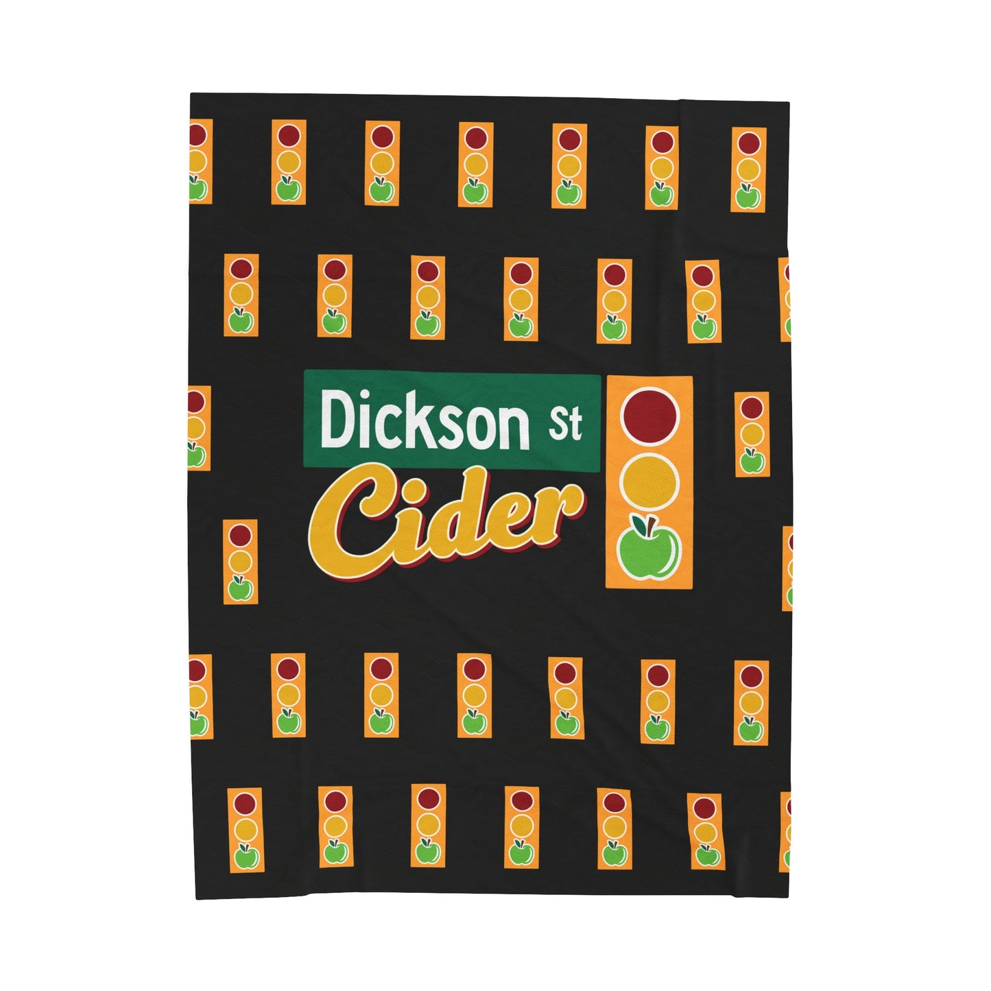Copy of Big Black Velveteen Plush Blanket