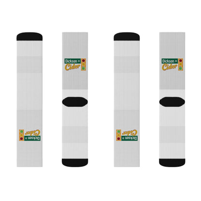 Dickson Street Cider Sublimation Socks