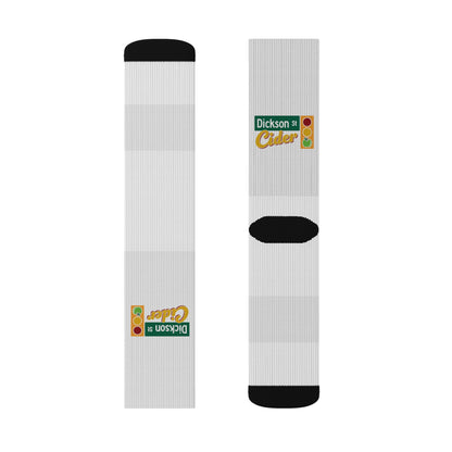 Dickson Street Cider Sublimation Socks